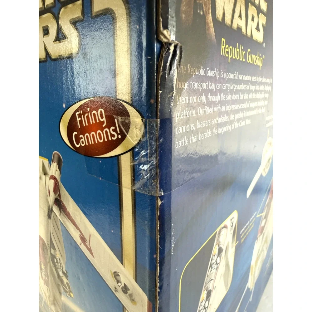 Republic Gunship Star Wars Attack of The Clones 2002 Hasbro AOTC - NEW/Sealed